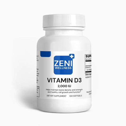 ZeniSunshineDose Fish Oil + Vitamin D3