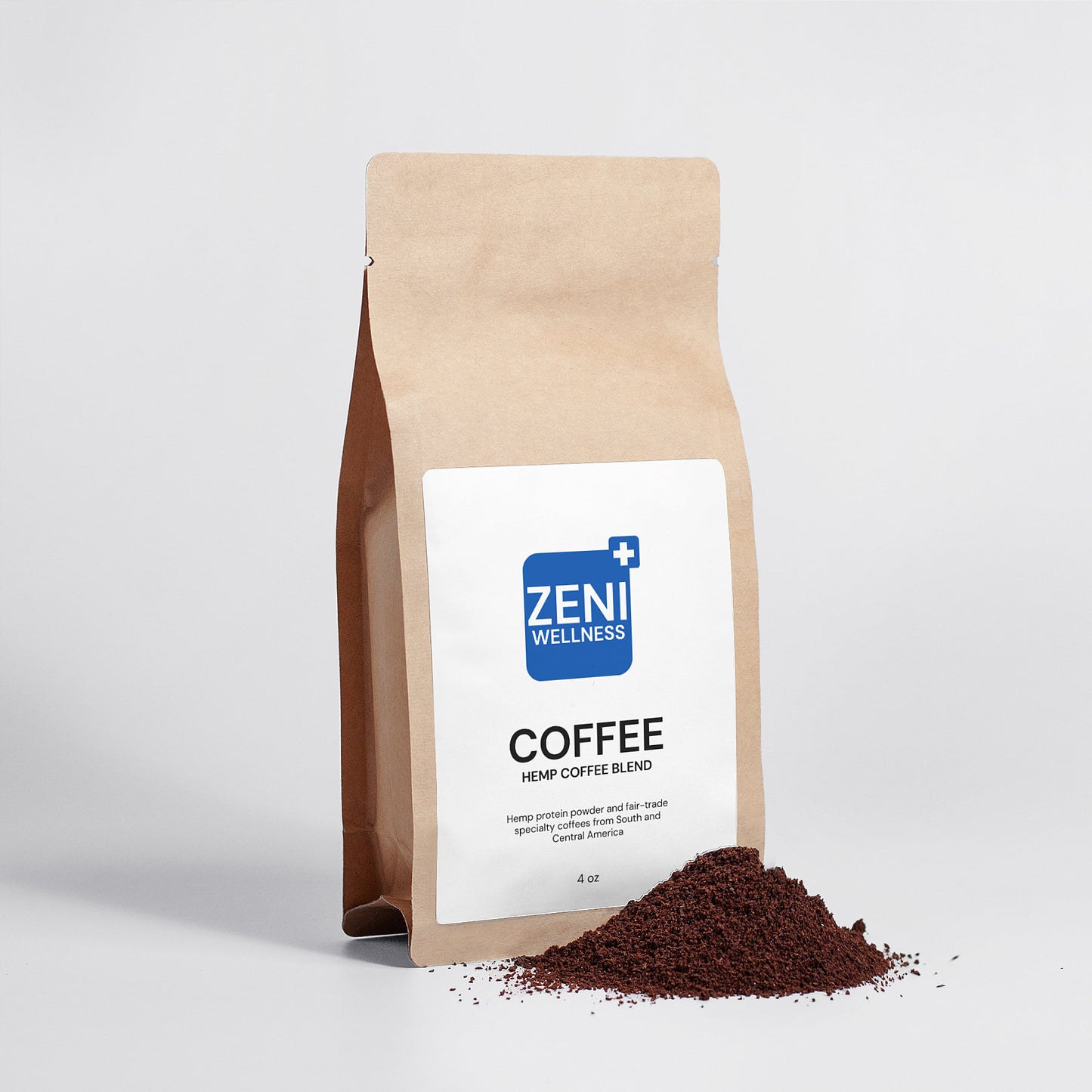 Zeni Organic Hemp Coffee Blend - Medium Roast 4oz