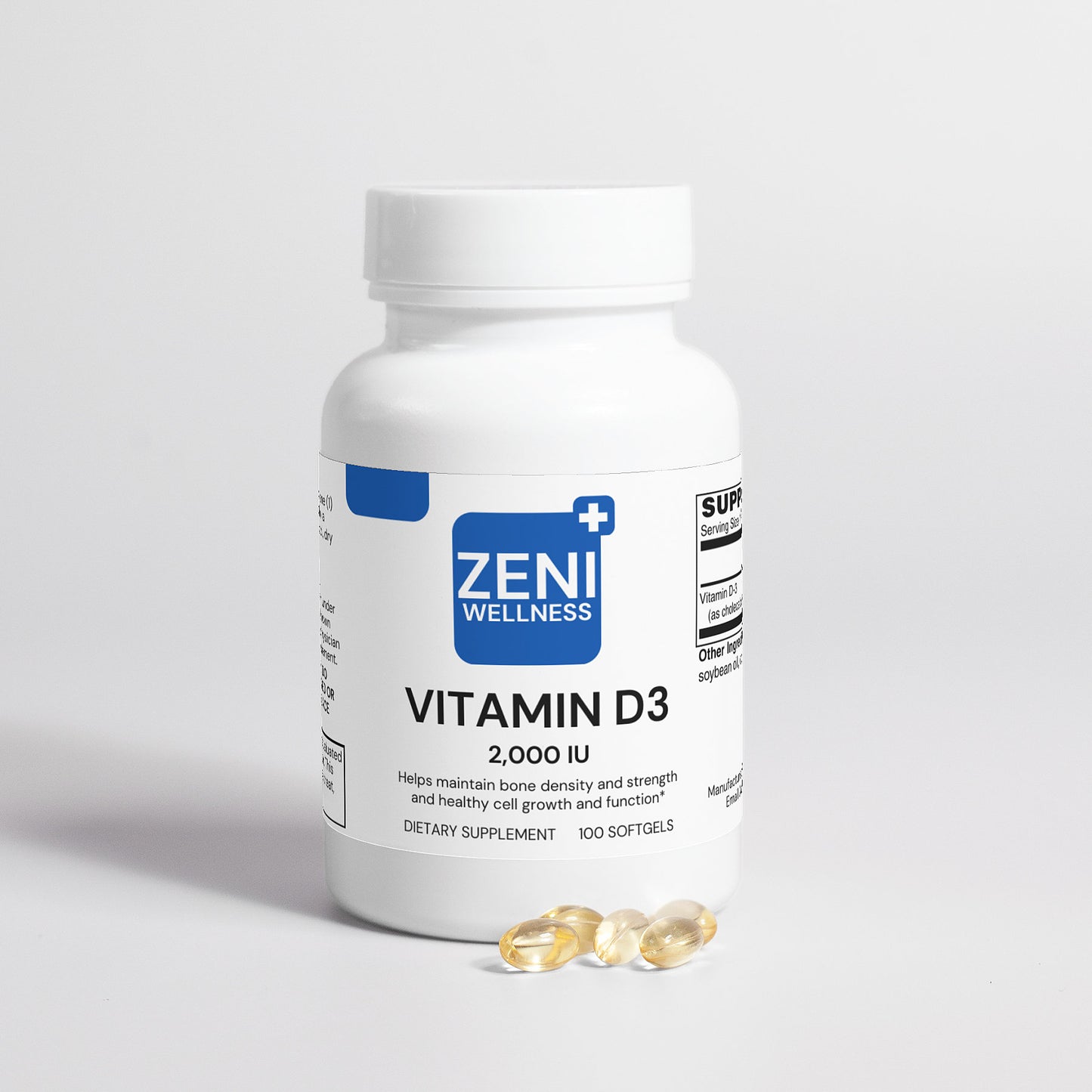ZeniSunshineDose Fish Oil + Vitamin D3